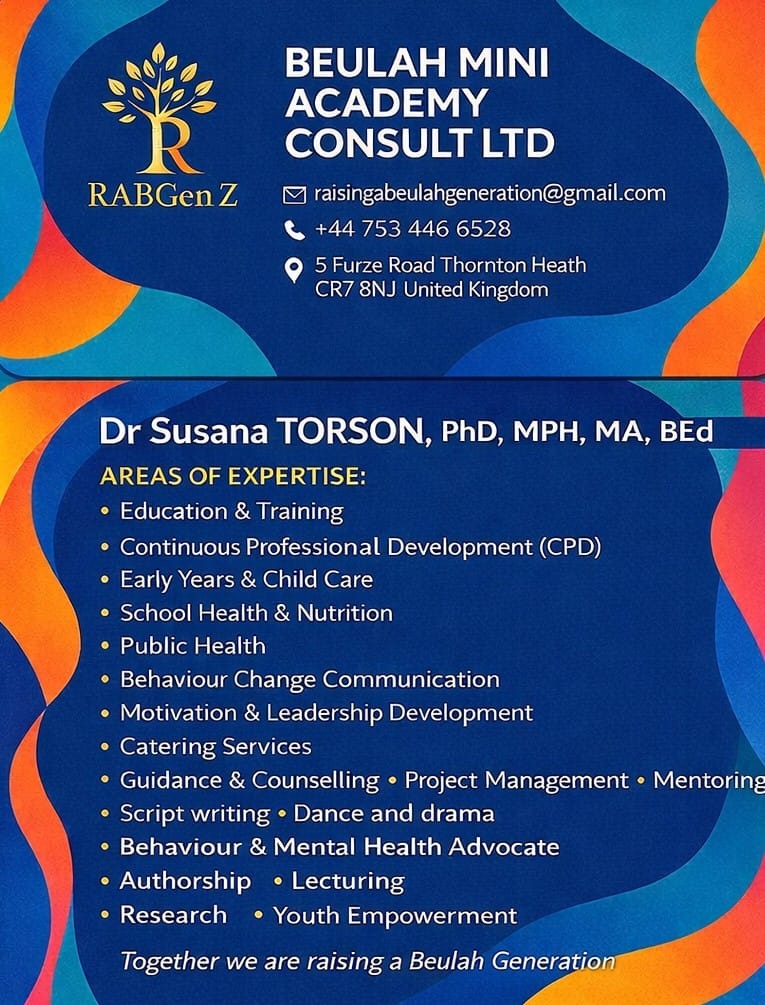 Dr Torson Ghana presentation